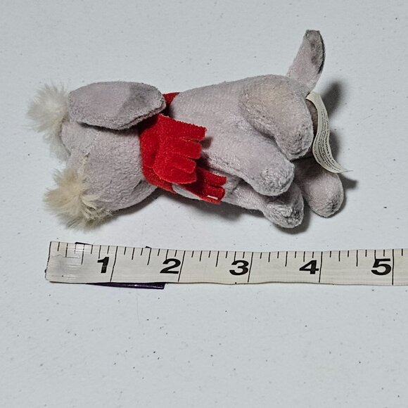 JRS Properties Scottie Dog 4 inch Mini Plush Scottish Terrier Schnauzer Toy - Picture 5 of 5